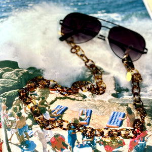 Bondi Glasses Chain Tortoiseshell