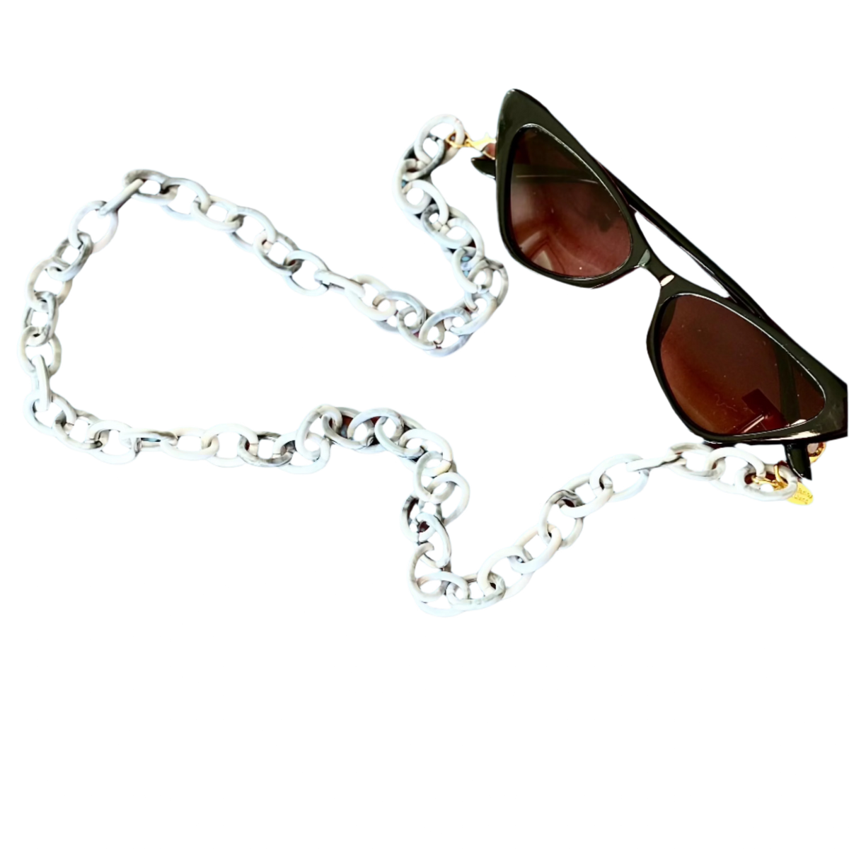Bondi Glasses Chain Marble