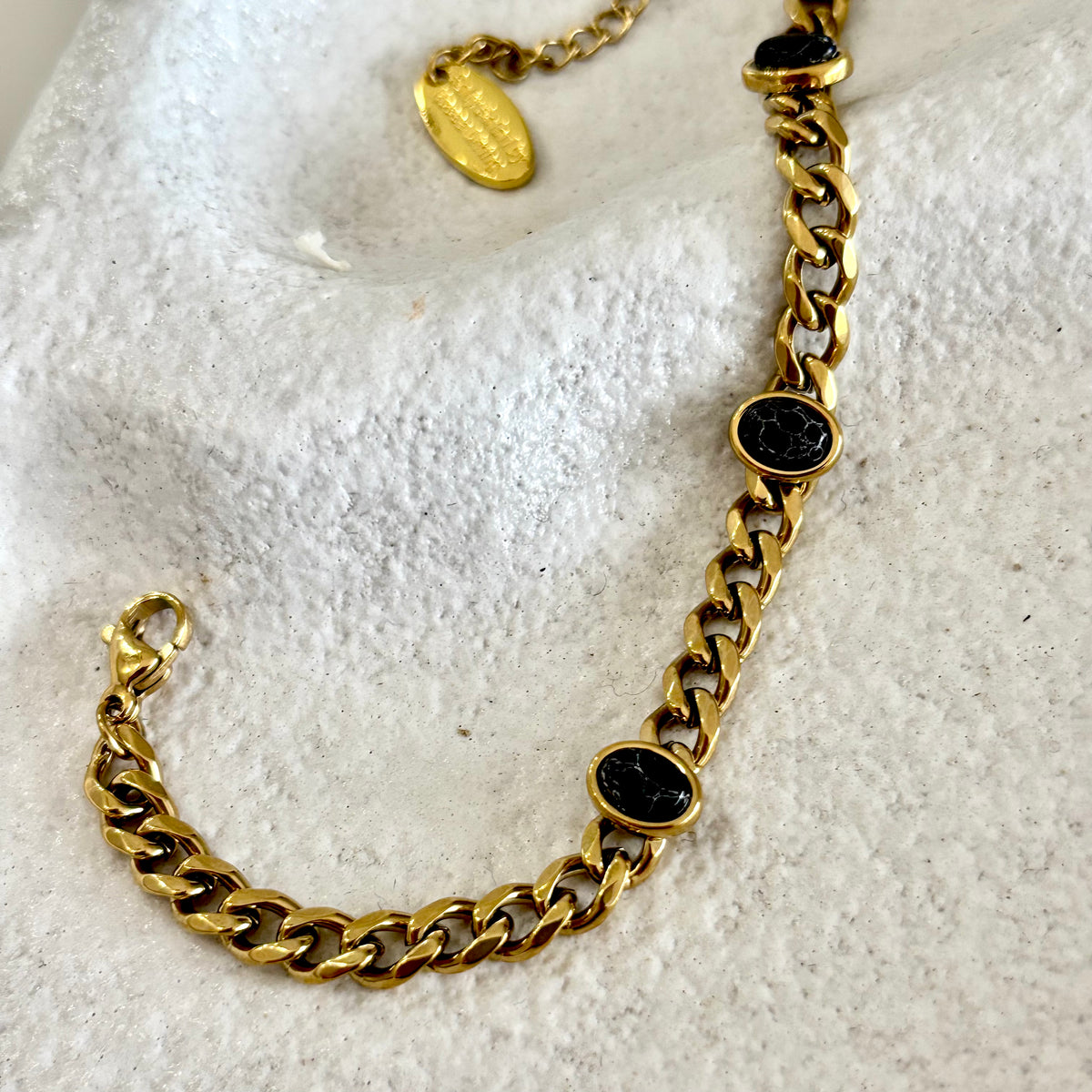 Vale Gold Bracelet Midnight