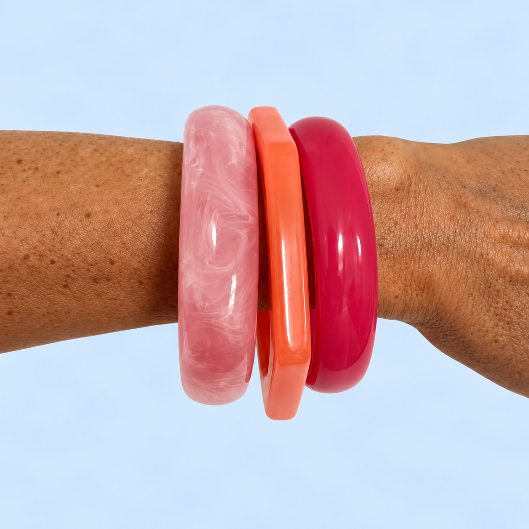 Colour Burst Bangle Set