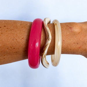 Rosé Bangle Stack