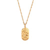 Zodiac Necklace Ancient Symbol - Aquarius