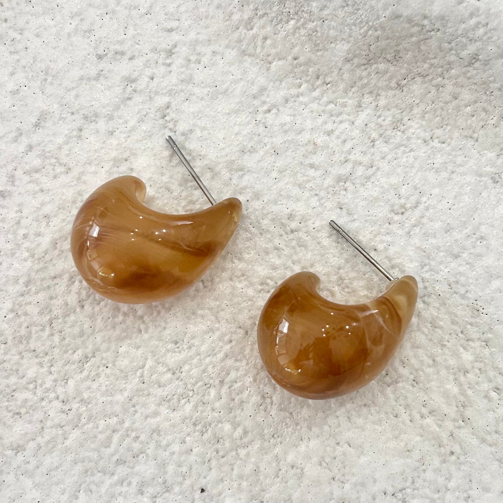 Tortoise shell Resin Tear Drops