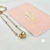 Single Heart Bracelet 18k Gold