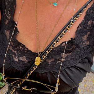 Delicate Pearl Drops Glasses Chain