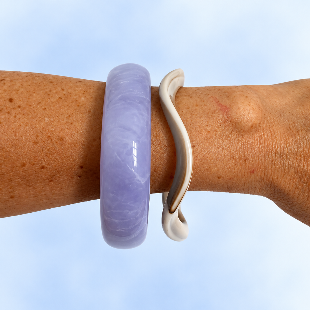 Lilac Kisses Bangle Set