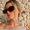 Love Sunglass Chain Turquoise