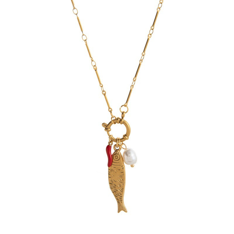 Sicilian necklace 18k Gold plated
