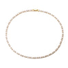 Zalia Tennis Necklace Gold