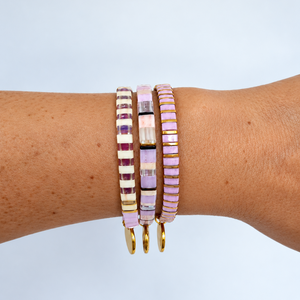 Ibiza Bracelet Cluster - Luxe Sorbet
