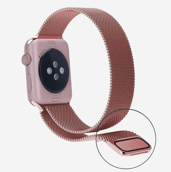 Apple watch rose gold 2025 magnetic band