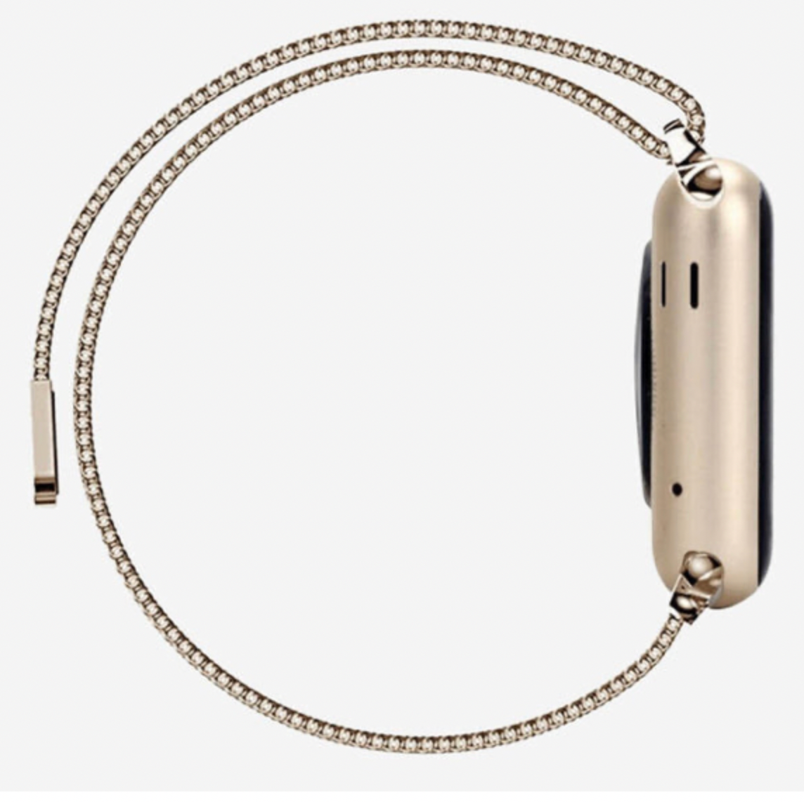 Magnetic Apple Watch Band - Antique Gold