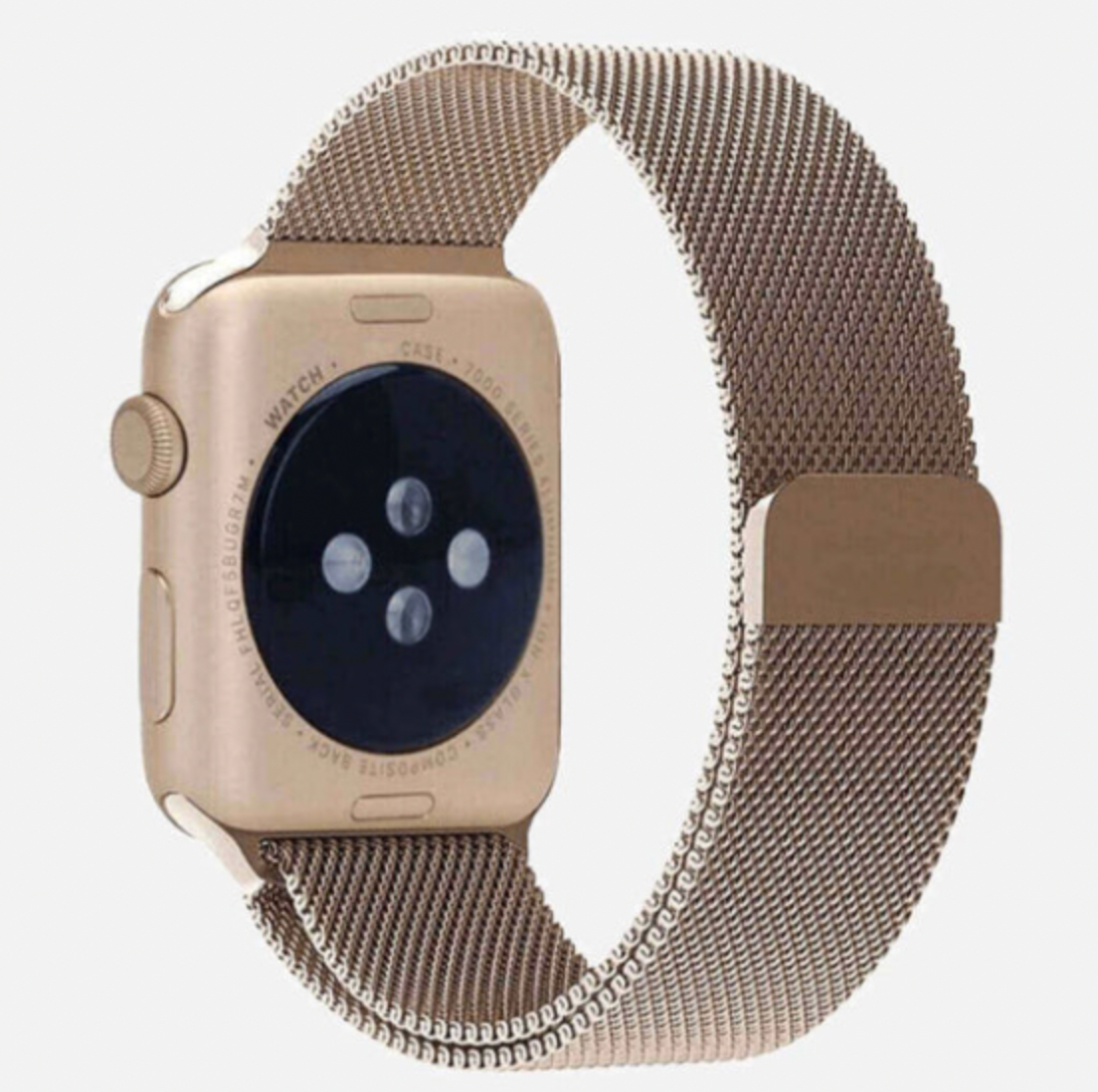 Magnetic Apple Watch Band Antique Gold Salty Safari by Noosa Living