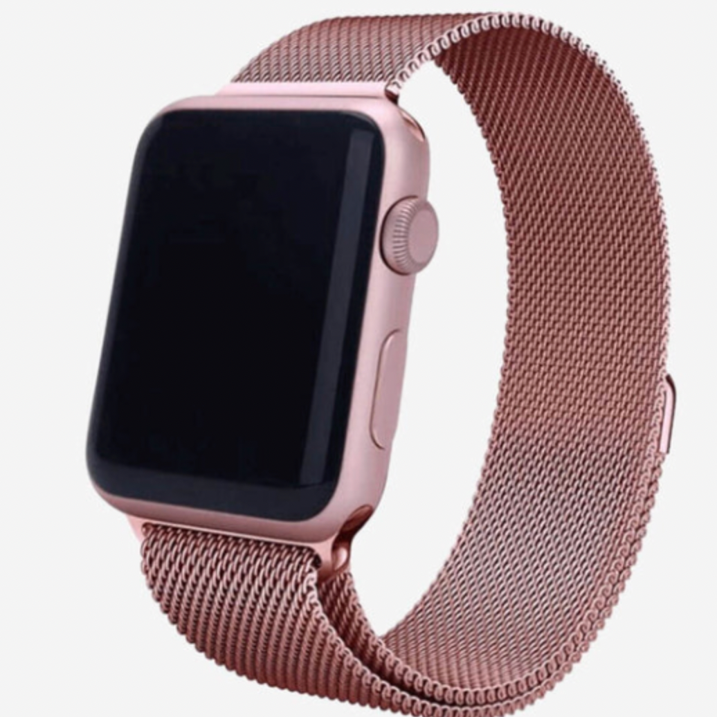 Magnetic Apple Watch Band Rose Pink Salty Safari by Noosa Living