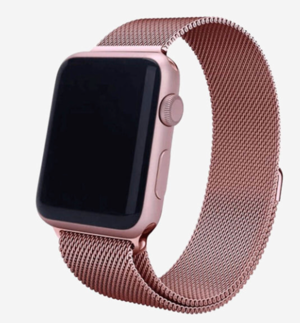 Magnetic Apple Watch Band - Rose Pink