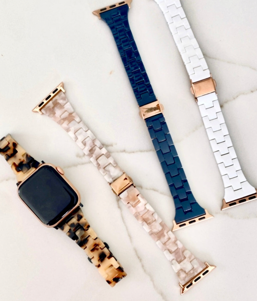 Capri Apple Watch Band - Sorbet Tortishell