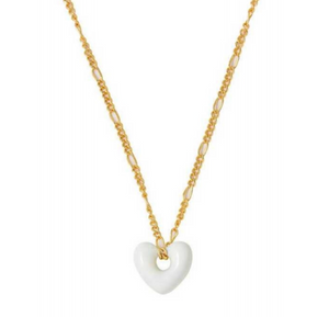 Sweet Heart Enamel Necklace