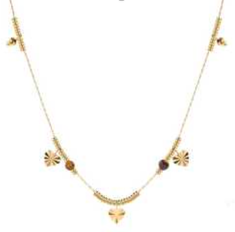 Cleopatra Charm Necklace