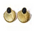 Vale Gold Earrings, Midnight