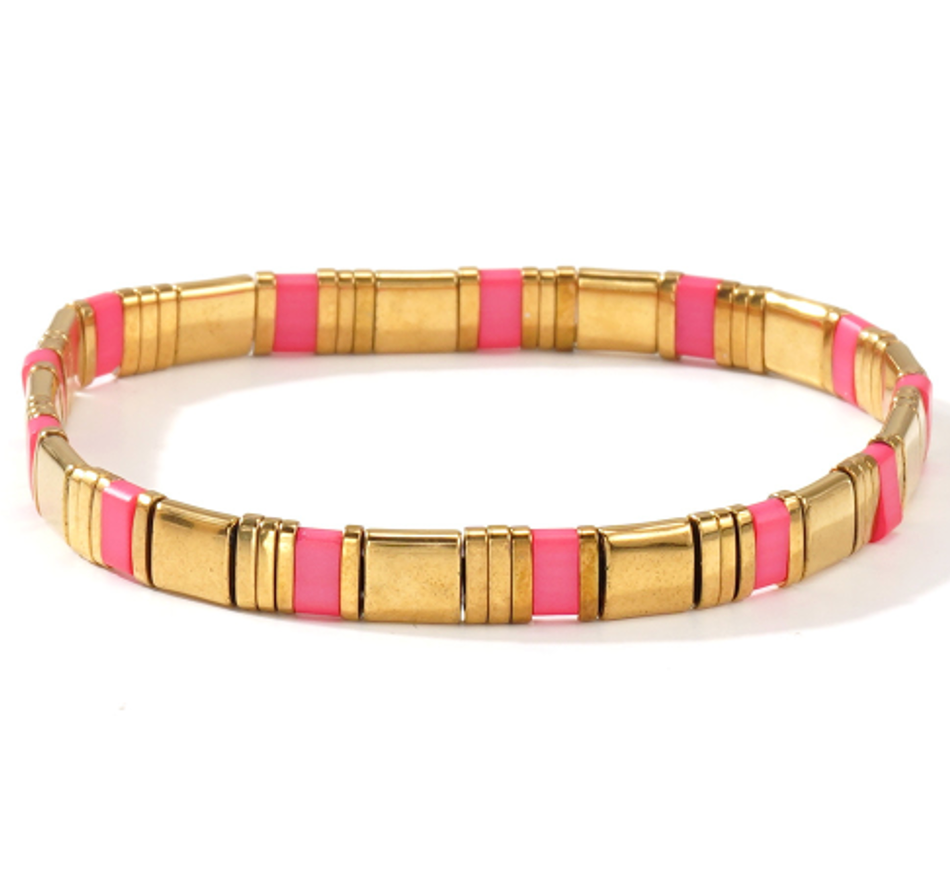 Ibiza Bracelet Cleopatra Gold with Candy