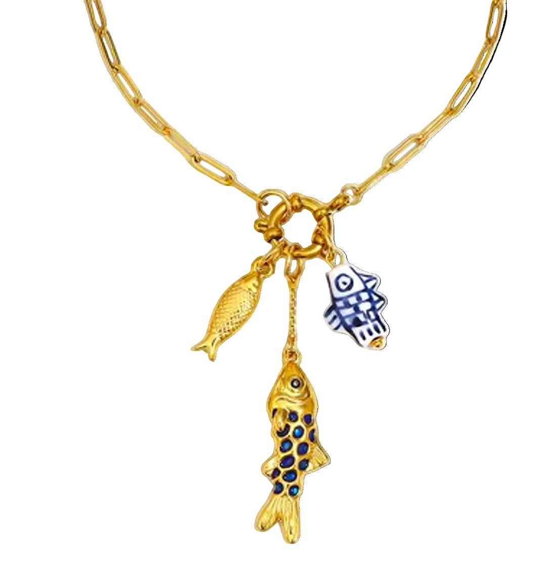 Sicilian Shores charm necklace - Ocean Charms