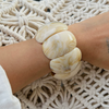 Statement Resin Bangle - Sand