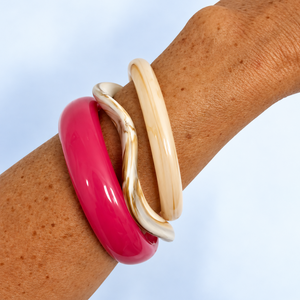 Rosé Bangle Stack