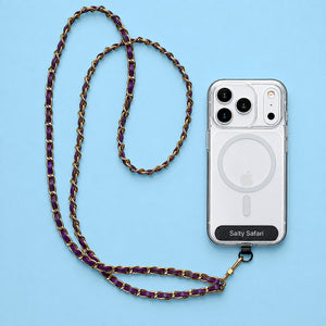 Coco Cross body phone strap - Shiraz