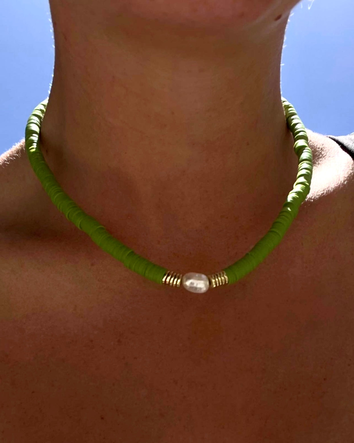 Cleopatra Necklace - Olive