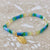 Ibiza Bracelet - Translucent Citrus & Lilac Mix