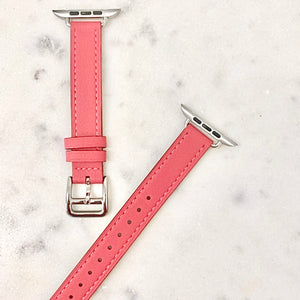 Herme Smart Watch Band - Barbie Pink