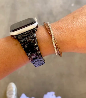Capri Apple Watch Band - Charcoal