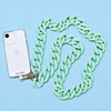 Santorini Cross Body Phone Strap - Mint
