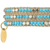 Delicate Wrap Bracelet Turquoise