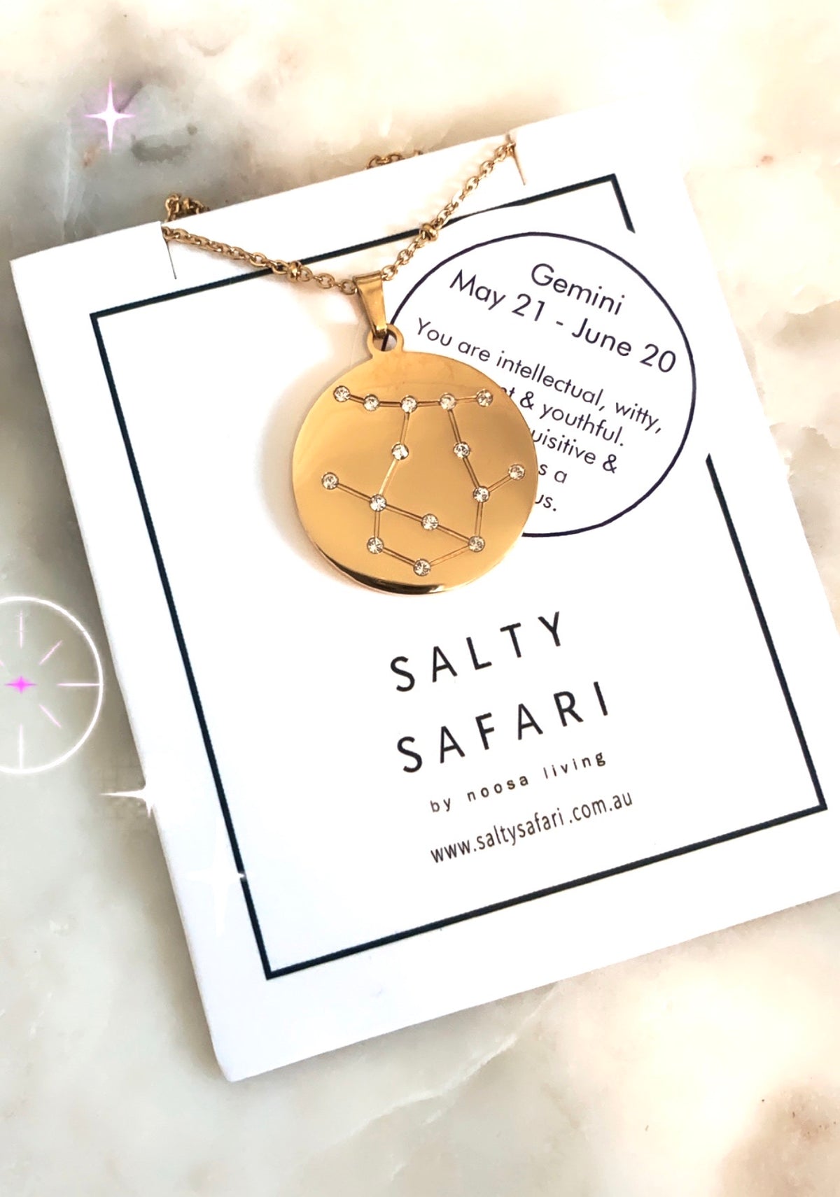 Zodiac Gemini May 21 June 20 Salty Safari by Noosa Living