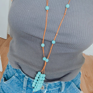 Isabella Necklace - Turquoise