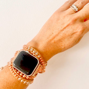Smart Watch Band - Rose gold Wrap