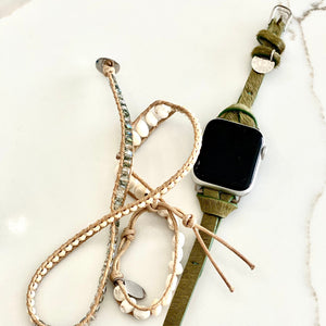 Smart Watch Band - Khaki Green