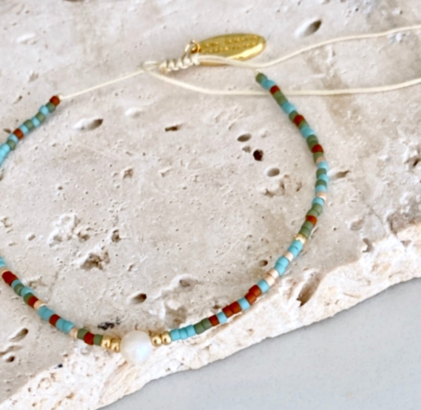 Celestial delicate - Mixed Turquoise