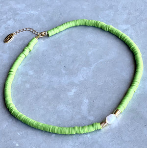 Cleopatra Necklace - Olive