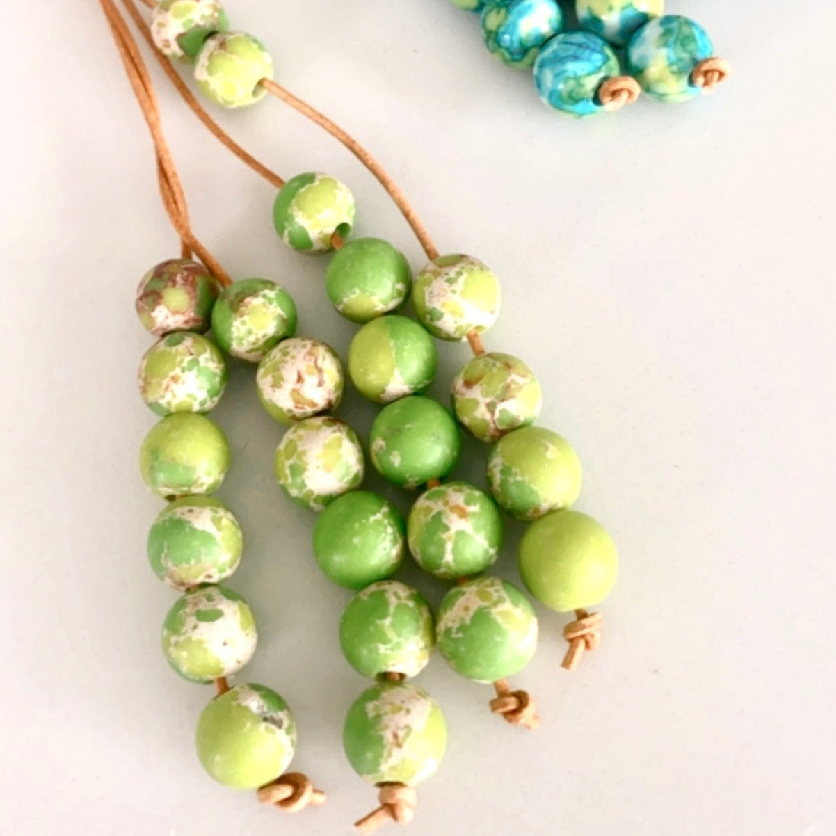 Isabella Necklace - Lime