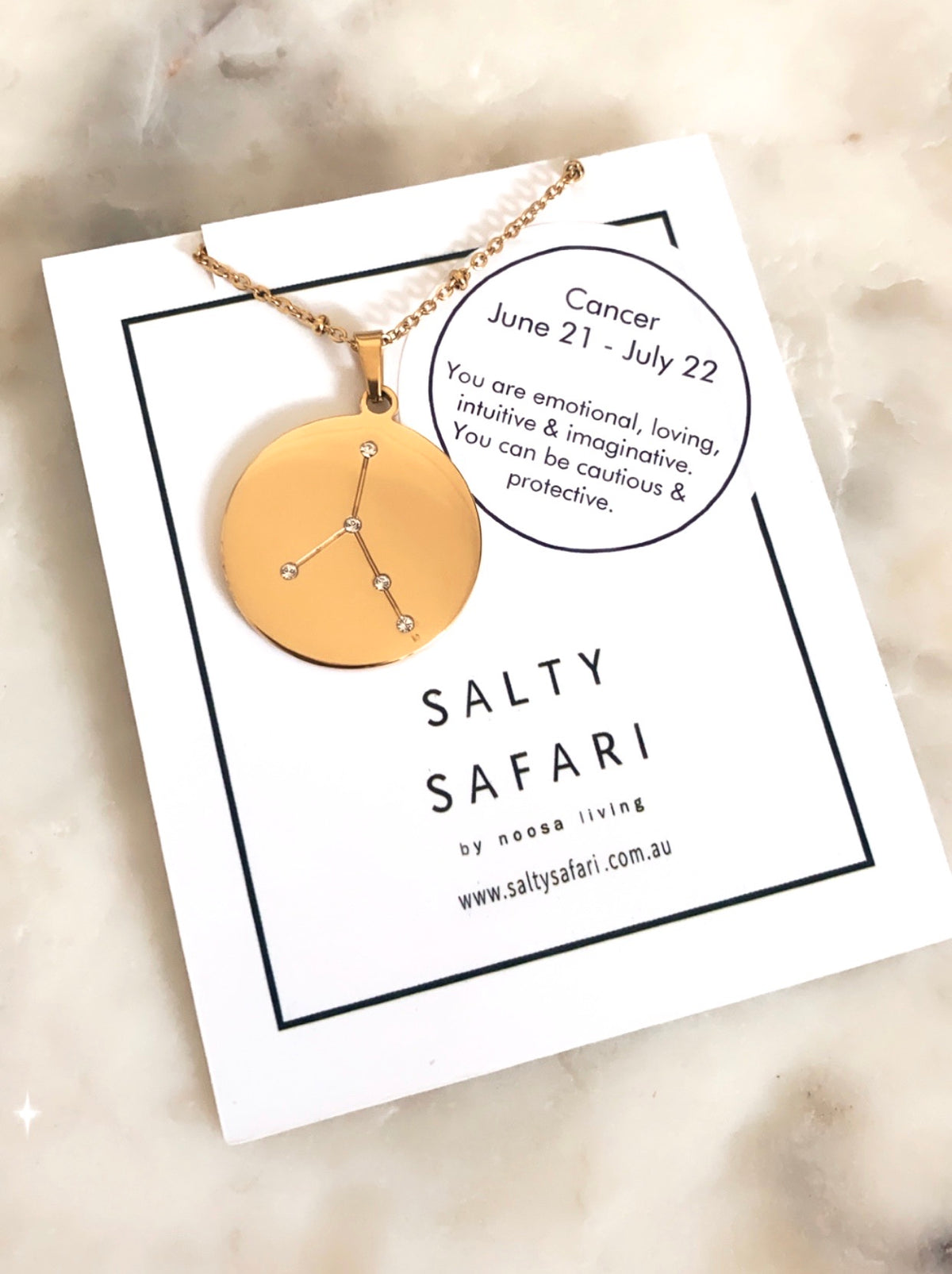 Zodiac Cancer June 21 July 22 Salty Safari by Noosa Living