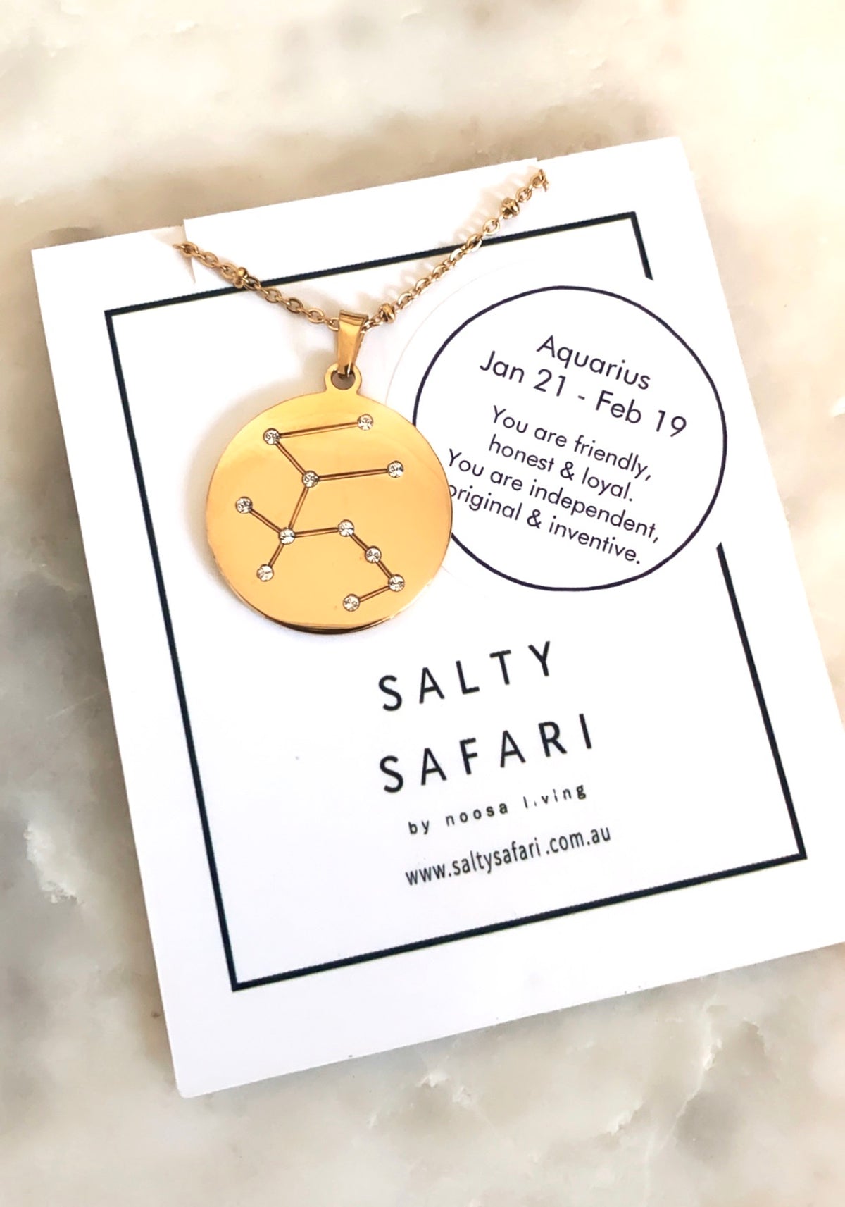 Zodiac Aquarius Jan 21 Feb 19 Salty Safari by Noosa Living