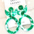 Bora Bora earrings - Apple