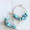 Fiji Hoops Turquoise