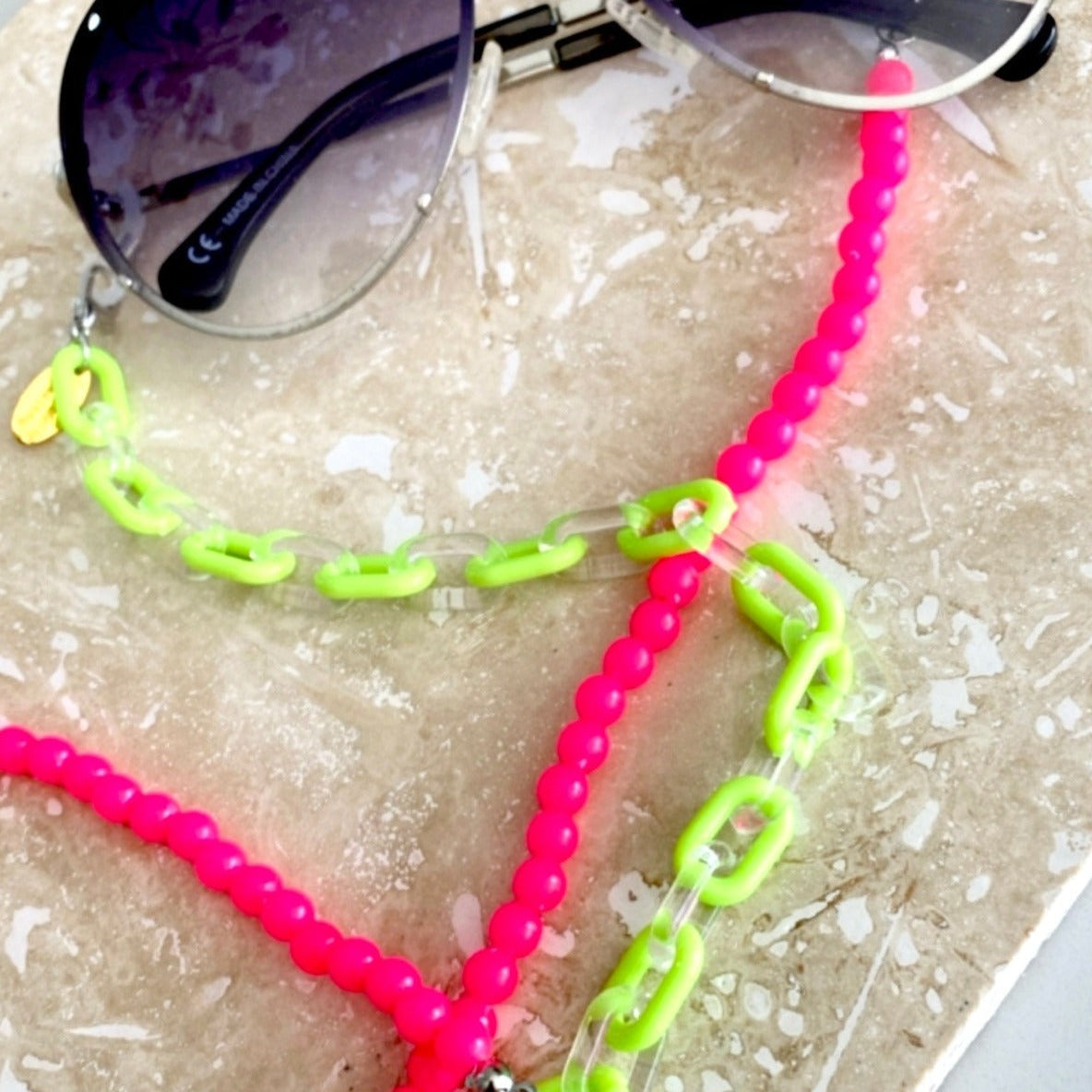 Sunglasses Chain Silver Glasses Chain Eyeglass 