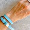Tiffany Blue Leather Wrap